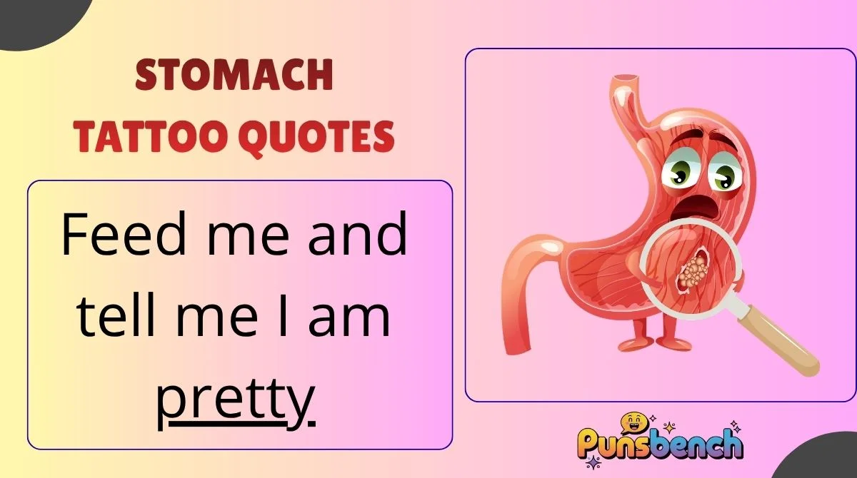 Stomach Tattoo Quotes